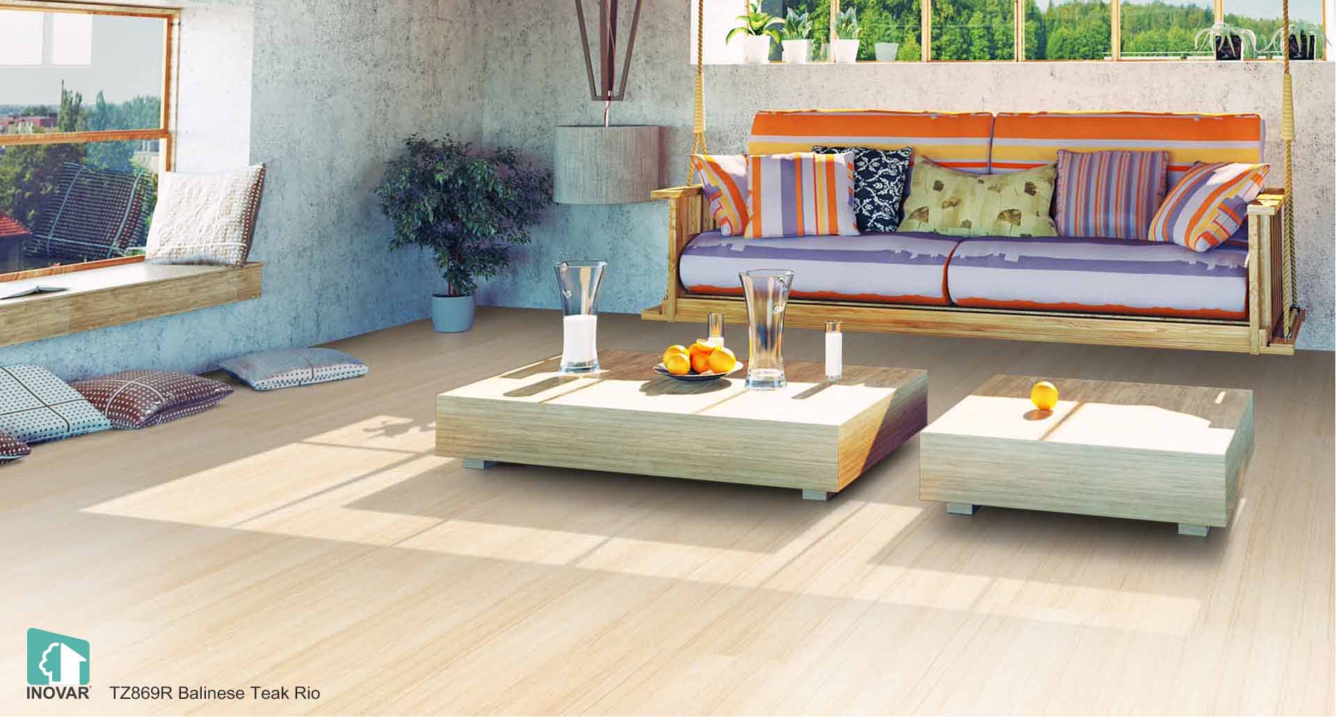 TZ869R Balinese Teak Rio