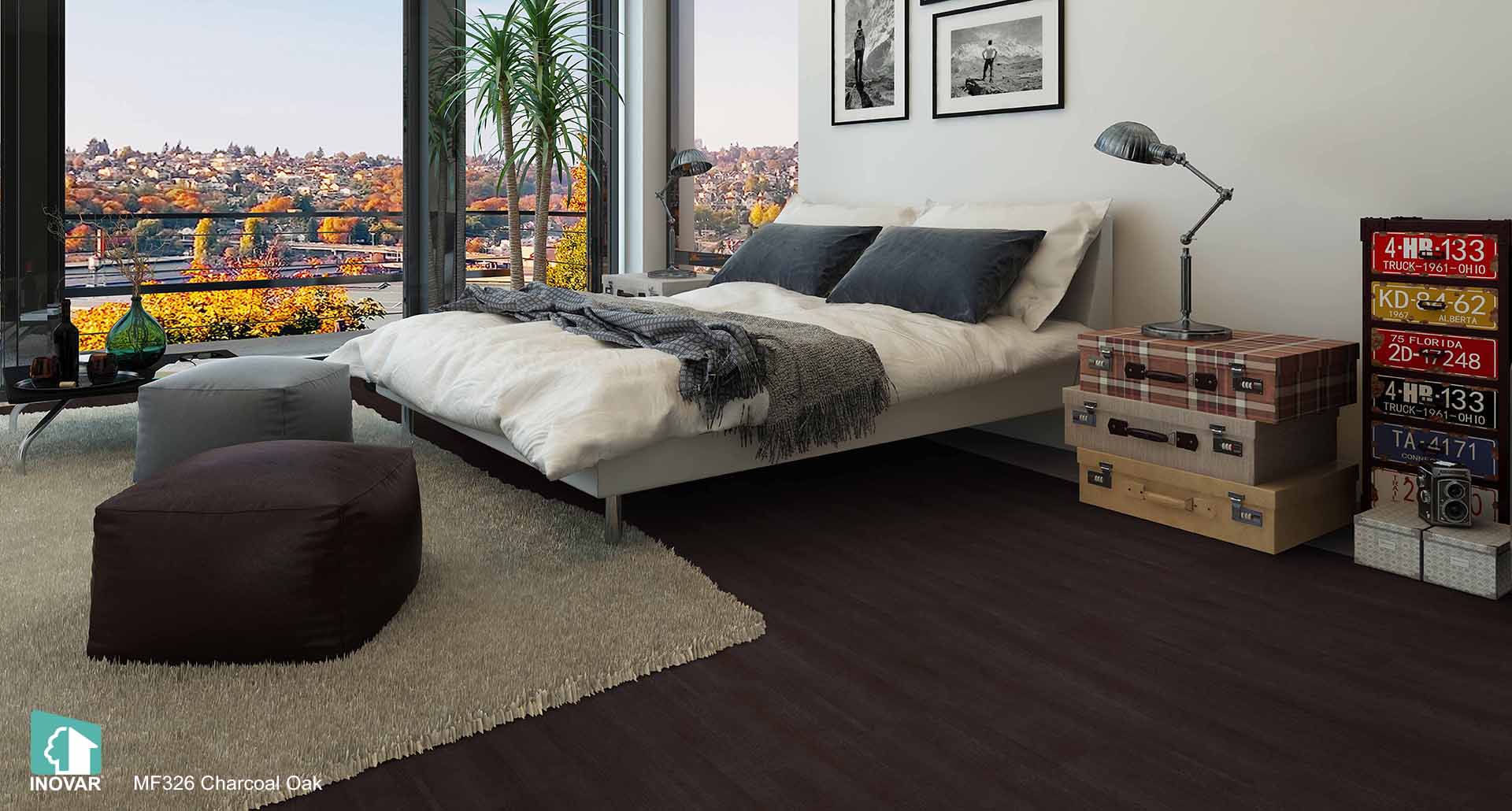 MF326 Charcoal Oak